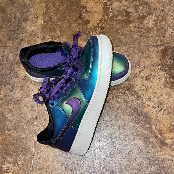 Ppsnabha Nike Air Force Max Cb Purple Green And Purple Air Force Nike Air  Force Low Purple Neptune Green'